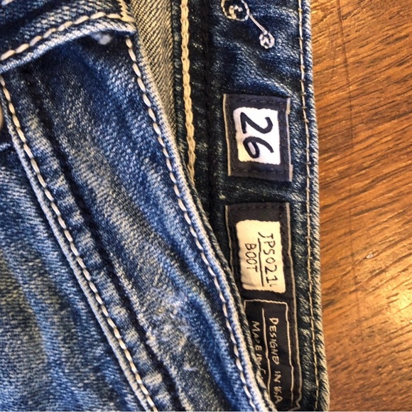 Miss me Jeans bootcut Medium wash 26x31 - Picture 6 of 8